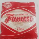 CUCHARAS FAMOSO (COLOR ROJO)