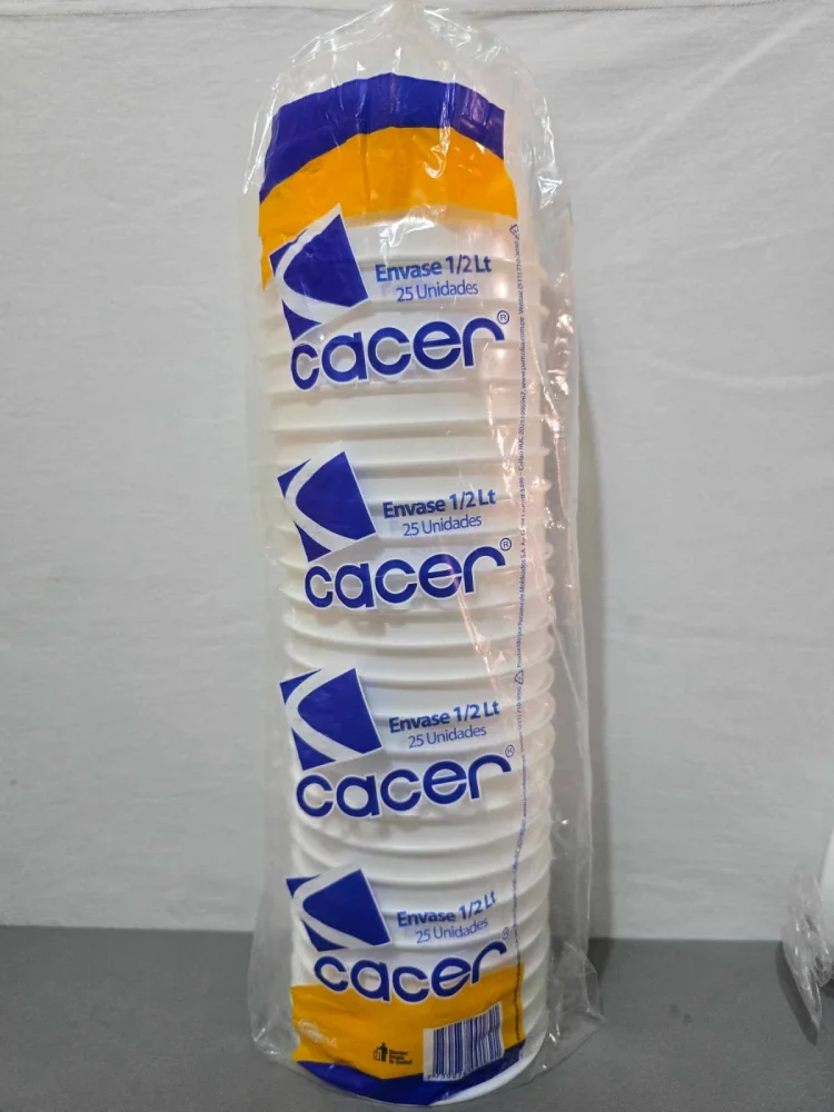 ENVASE CACER BLANCO 1-2 L ENVASE 1/2 L BLANCO CACER - Imagen 1