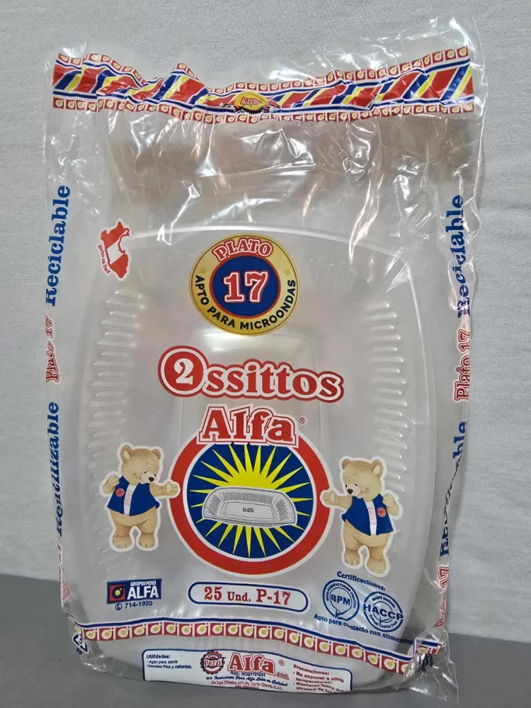 PLATO 17 OSSITOS ALFA PLATO 20 SOPERO ALFA - Imagen 1