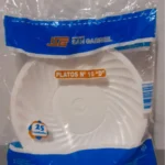 Plato Nº 18 Blanco PS Domingo S/G C/25 Unid.